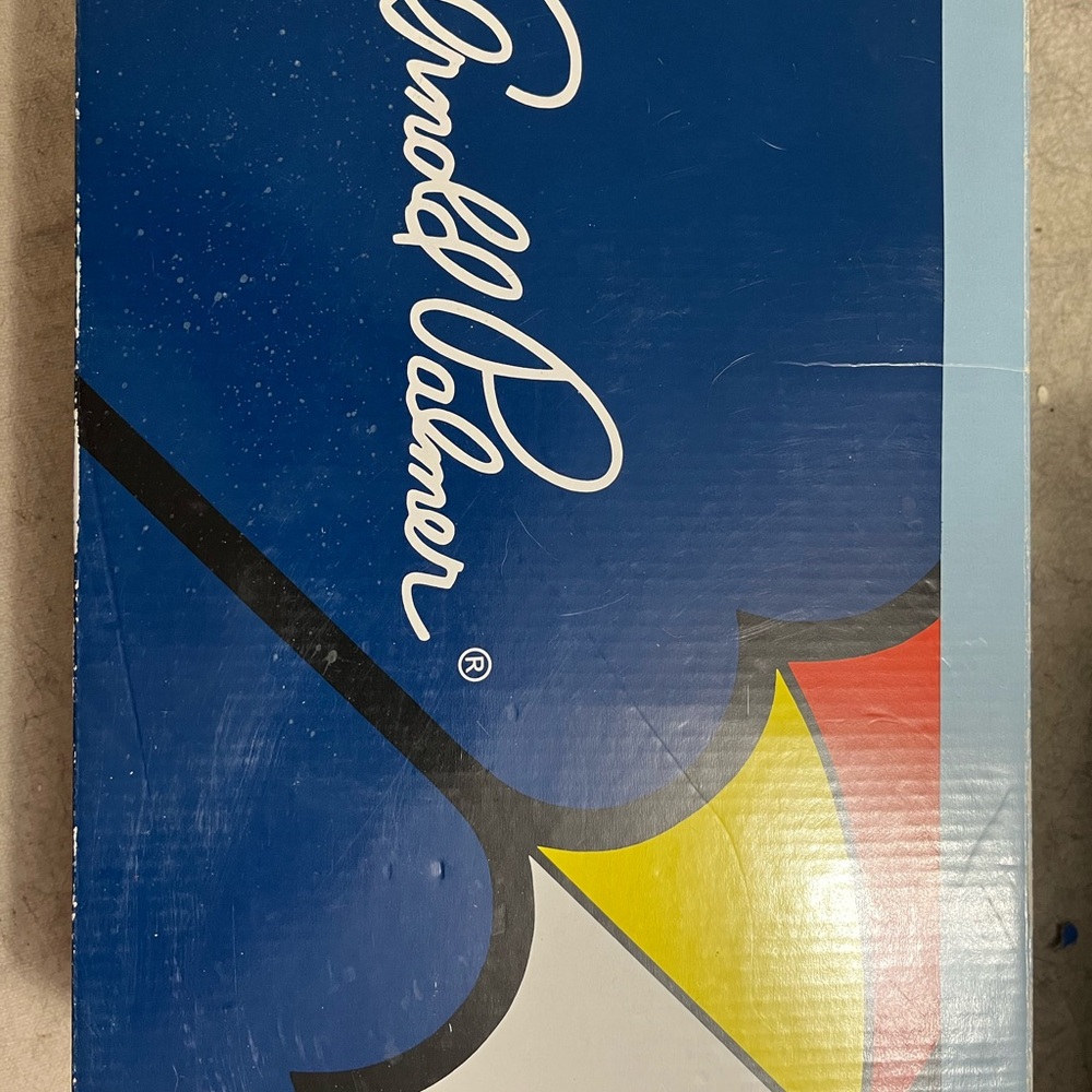Arnold Palmer Men's Athletic Shoes - Blue and Yellow